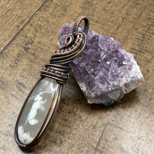 Load image into Gallery viewer, Flower Agate Pendant