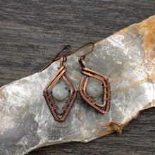 Load image into Gallery viewer, Labradorite Earrings