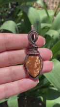 Load and play video in Gallery viewer, Ocean Jasper Pendant