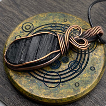 Load image into Gallery viewer, Black Tourmaline Heart Pendant