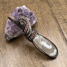 Load image into Gallery viewer, Flower Agate Pendant
