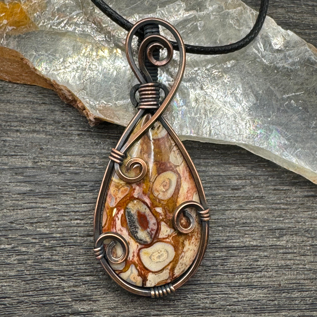 Petrified Wood Pendant