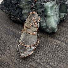 Load image into Gallery viewer, Raw Clear Quartz Pendant

