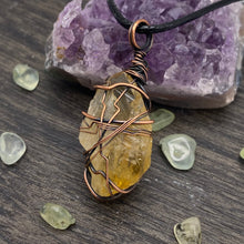 Load image into Gallery viewer, Raw Citrine Pendant
