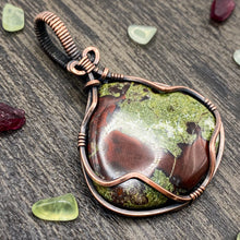 Load image into Gallery viewer, Bloodstone Pendant
