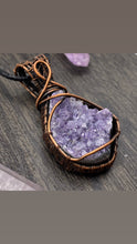Load image into Gallery viewer, Amethyst Cluster Pendant

