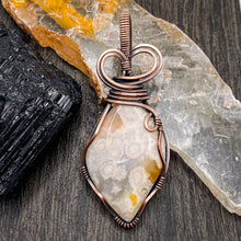 Load image into Gallery viewer, Flower Agate Pendant
